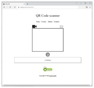 WebQR - Online QR Reader