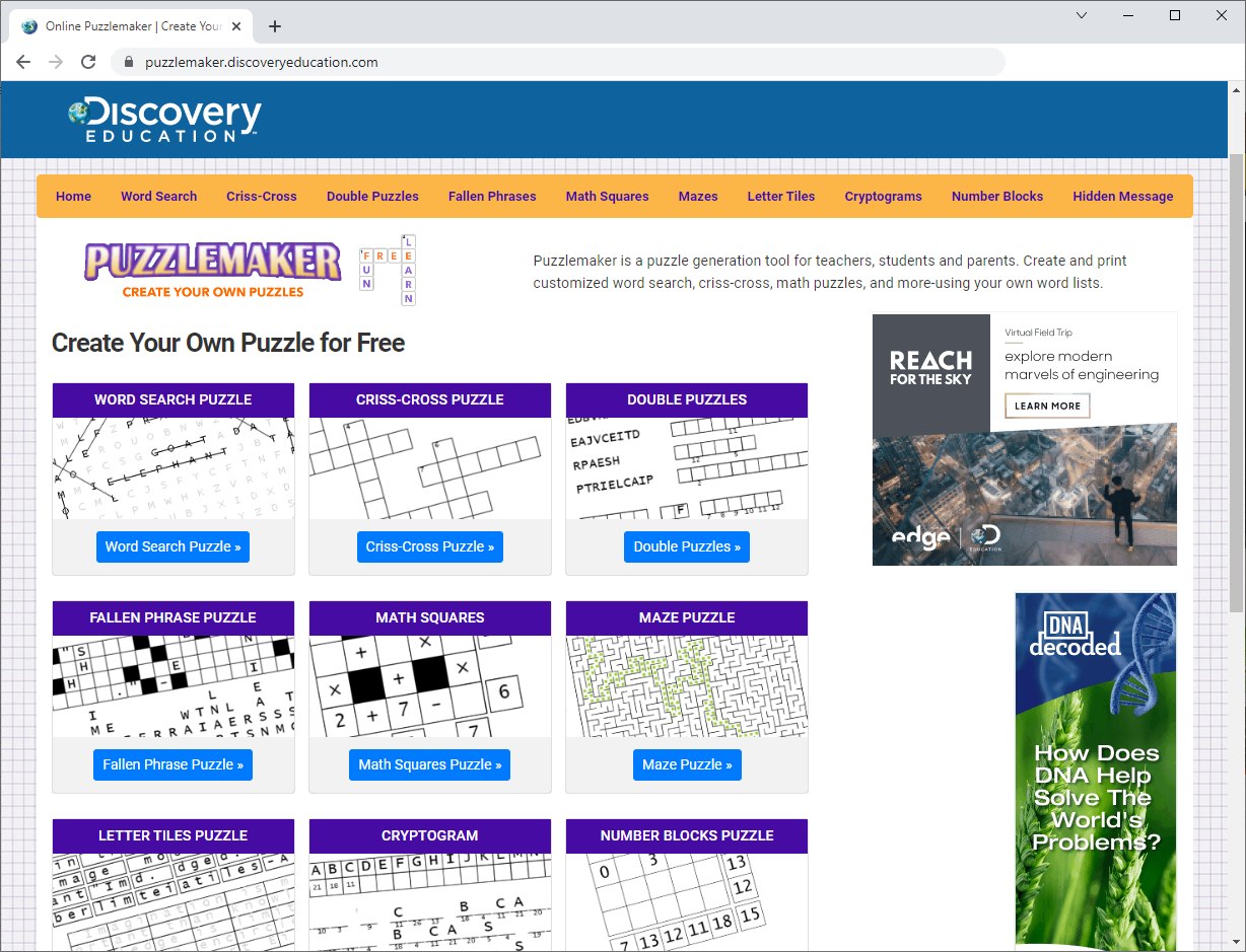 Discovery Puzzlemaker DigiTools.app